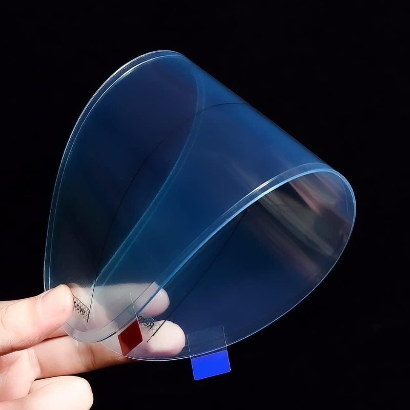 RVBASICS Motorcycle Helmet Visor Anti Fog Film - Helmet Face Shield Anti-fog Insert Fog-resistant Clear Visor for Riding in Humid Cold Weather,Easy to Install,No Glue Residue Left,Long-Term Effects,Ride Safe - Image 3